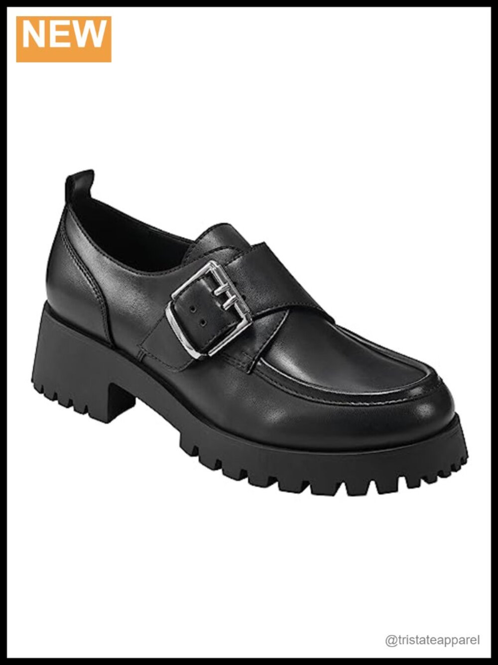 Hazelton Casual Mocs Loafers with Lug Sole and Round Toe
